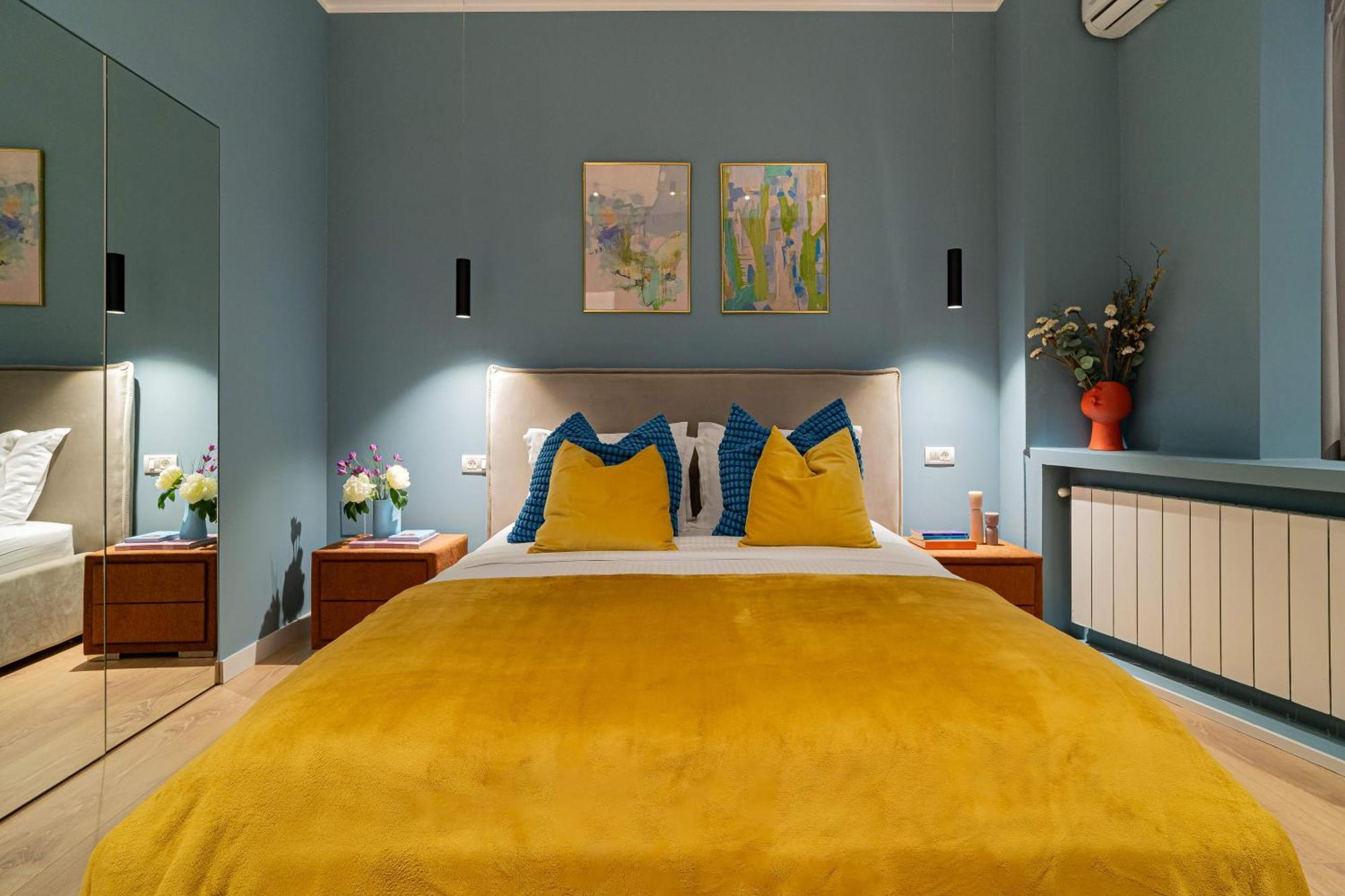 Celestial Azure - Tranquil 1br In Piata Universitatii Appartamento Bucarest